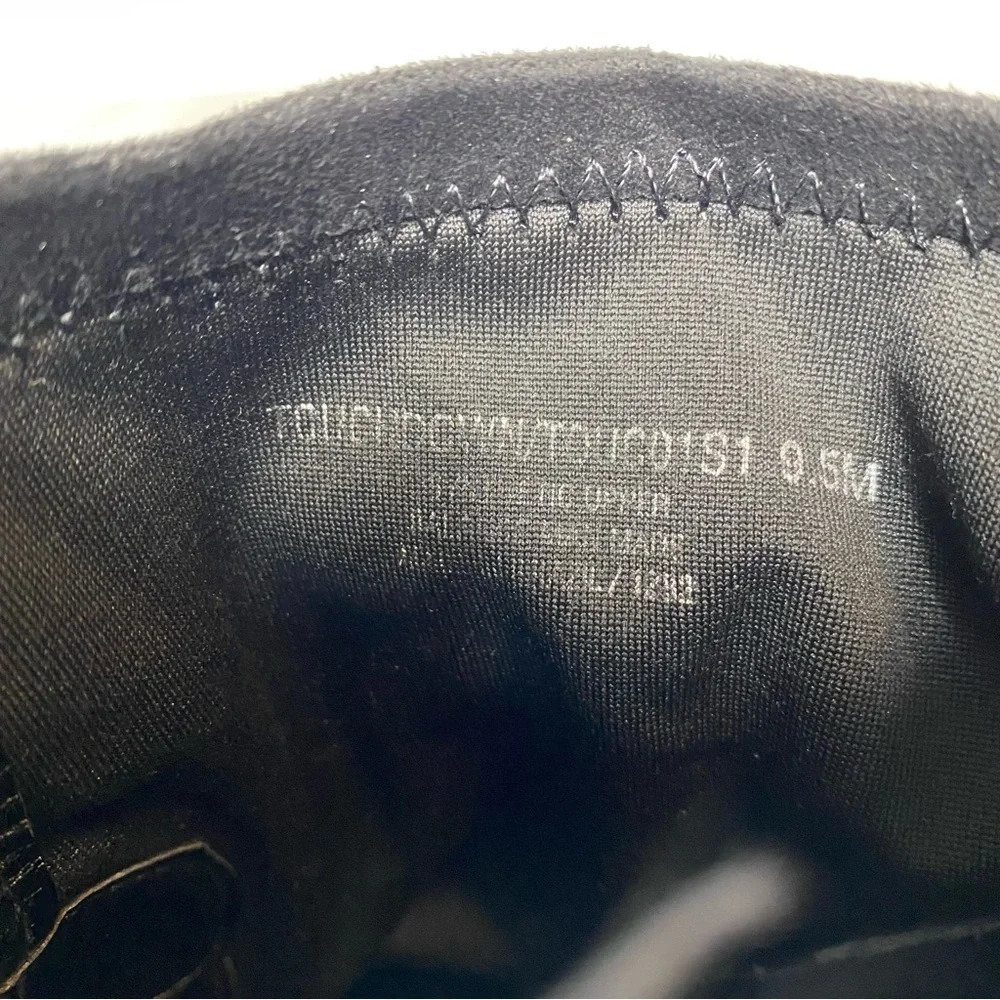 Steve Madden Touchdown Black Heeled Bootie 9.5